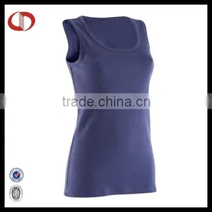Women Plain and Blank Tank Top Fitness thumbnail-1