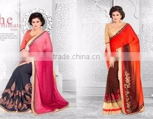 Season Special Embroidery Saree Lace Border in Embroidery thumbnail-1