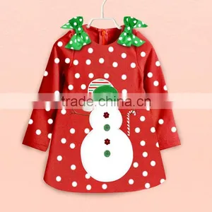 Fashion Cute Kids Cotton Dots 1-6 Years Old Baby Girl Dress SV010060 # thumbnail-1
