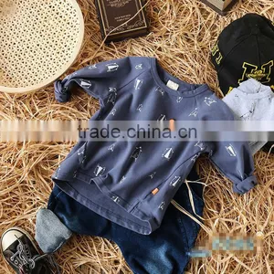2-7 Years 2017 Wholesale Cotton Autumn Full Sleeves Fox Kids Girls Blouses thumbnail-2