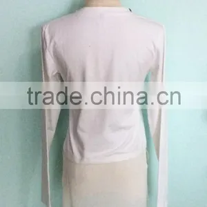 Long Sleeve Blank Women Shirt thumbnail-3