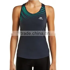 Women CoolDry Moisture Wicking Custom Sexy Wholesale Running Wear thumbnail-1