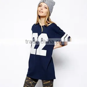 Wholesale Extended Tee Girl t Shirt Printing thumbnail-1