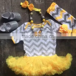 Baby Tutu Dress Romper Suits for Toddler Girl Clothes, Wholesale Kids Romper Set Baby Wear, Baby Bodysuits Cotton Bodysuit thumbnail-5