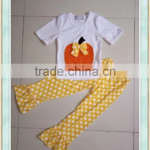 Halloween Costume Baby Clothes Boy Pumpkin Embroidery Designs Stocks Clothing 2017 thumbnail-1