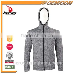 Comfort and Soft Zipper Up Mens Gym Jacket Hoodie thumbnail-1