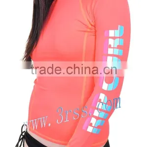 Young Ladies Fashion Rash t Shirt thumbnail-1