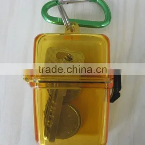 Beach Waterproof Container/mini Plastic Waterproof ID Holder for Trravel/ thumbnail-1