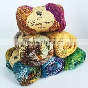 Beautiful Colorful Polyester Blended Yarn thumbnail-6