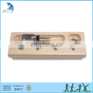 Chinese Montessori Materials Wooden Moving Child Educational Toys thumbnail-3