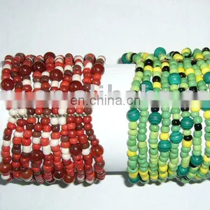 Glass Seed Beads Bracelet thumbnail-1