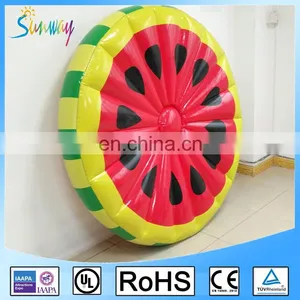 Inflatable Watermelon Slice Float, Giant 60" Inch Diameter Big Pool Lounger Raft thumbnail-4