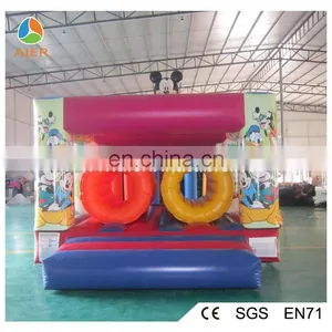 Outdoor Inflatable Obstacle Tunnel Inflatable Bouncy Slide Course For Sale thumbnail-4