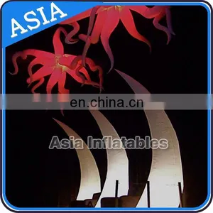 Muti Functional Decoration Inflatable Led Tusk In 3m Tall thumbnail-1