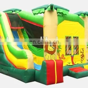 New Design Jungle Theme Bouncy Castle Combos NC025 thumbnail-1
