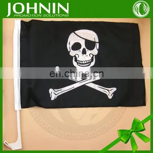 Cheap Any Logo Custom Design Polyester Car Mirror Flag for Promotion thumbnail-4