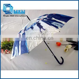 Straight Umbrella Aluminum Folding Picnic Table With Umbrella thumbnail-1