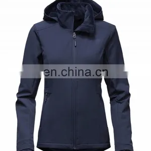 Oem 2016 New Design Black Zip up 100% Polyester Man Softshell Jacket thumbnail-1