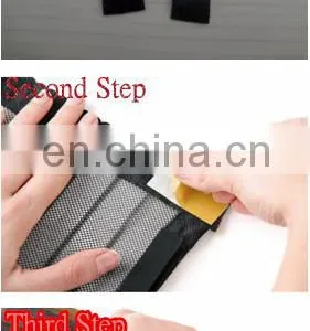 2017 OEM&ODM Printing Magnetic Screen Door With Top Lace thumbnail-4