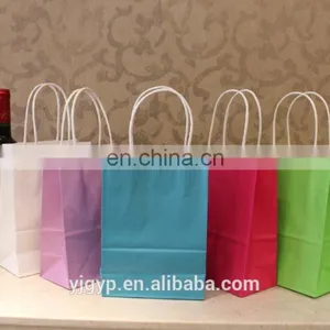 Wholesale Colorful Customized Printed Kraft Paper Bags With Handles thumbnail-1