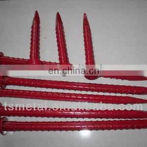 Forged Galvanized Steel Tent Garden Ground Stake thumbnail-3