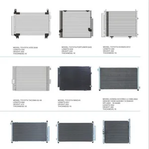2007-2009 Aluminum Condenser For HONDA CRV 707*380*16 thumbnail-1