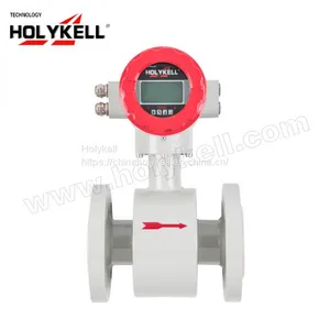 Holykell OEM 4800E DN400 4-20Ma Electromagnetic Water Flow Meter thumbnail-1