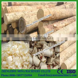 Woodworking Machinery Pine Tree Hard Wood Sawdust Shaving Making Mill Machine thumbnail-5