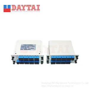 Passive FTTH Casette Fiber Optic 1x8 PLC Splitter Box thumbnail-2