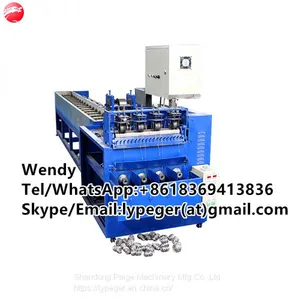 0.7mm Stainless Steel Scourer Scrubber Making Machine With Drawing Wire thumbnail-1