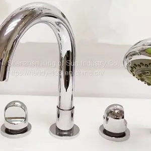 Deck Mounted Five Holes Shower Mixer thumbnail-2
