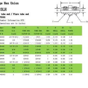 Large Hex Union 2403LH thumbnail-1