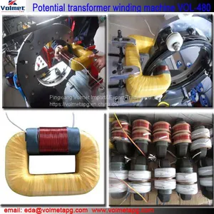 550mm Coil Width PLC Control HV Automatic Winding Machine for Transformer thumbnail-5