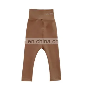 5698 Quickly Delivery Supplier Kids Warm High Waist Kids Leggings for Girl thumbnail-1