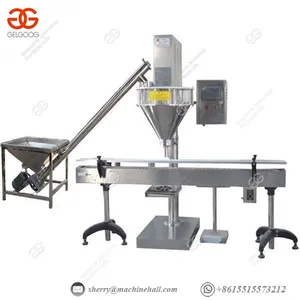 Maize Wheat Flour Packing Machine Cocoa Powder Bottle Filling And Packing Machine Semi-automatic thumbnail-2