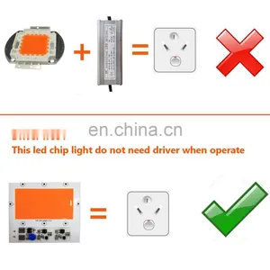 AC220v 100W 380-840nm Full Spectrum COB Led Chip Light 100-110lm/W thumbnail-3