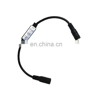 DC12V Mini 3 Keys Single Color LED Controller Brightness Dimmer for Led Lights thumbnail-1