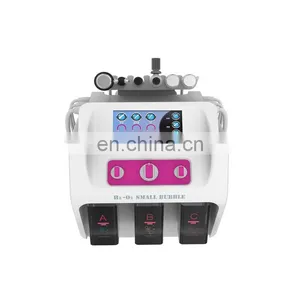 Hot Selling W60 Korea Skin Care 6 in 1 Aqua Peel Small Cleaning Bubble Hydro Facial Beauty System Dermabrasion Peel Machine thumbnail-2