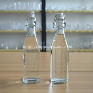 Airtight Glass Bottle With Tight Closure(250ml 330ml 500ml 750ml 1000ml) thumbnail-1