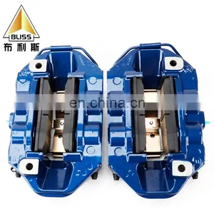 Auto Brake Calipers Brake System 4 Piston AP GT4 Modified 4 Port Caliper for Brake Disc Rotor 345mm 380mm AP Racing thumbnail-2