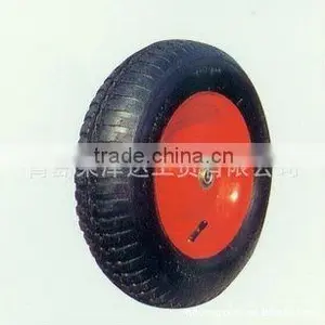 Durable Specification Standard Inflatable High Quality Rubber Wear-resisting Pneumatic Wheel Ypr017 thumbnail-1