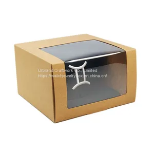 Creative Design Baseball Hat Packaging Box With Clear Window Design. thumbnail-5