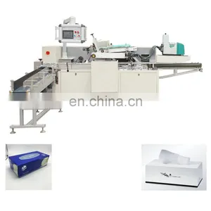 Automatic Box Drawing Facial Tissue Paper Packing Machine thumbnail-1