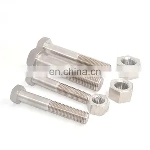 Hexagon Standard Size Bolt and Nut m8 200mm Stainless Steel Bolt thumbnail-3