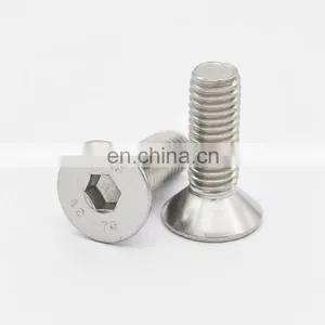 Wholesale Nuts and Bolts Countersunk Flat Head Screw Socket Cup Head Screw 316L thumbnail-1
