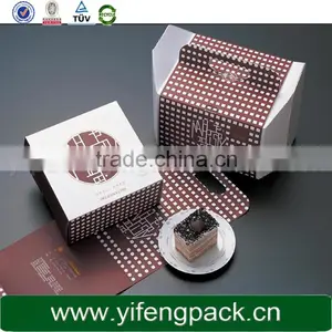 New Fancy Custom Food Grade Decorative Paper Cake Box Design With OEM Logo thumbnail-1