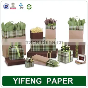 Personalized Cheap Custom Printed Biodegradable Paper Bag thumbnail-1