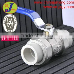 PPR Pipe Fittings/ Ppr Fittings Single Female Brass Ball Valve thumbnail-1
