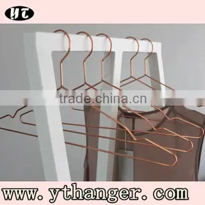 Great Copper Wire Metal Hanger Shiny Display Copper Clothes Hanger thumbnail-1