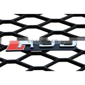 Factory Price Front Grill for Audi A5 S5 Refit Part Black Auto Body Kit Front Grille for Audi RS5 Grill no Logo Style 2009-2011 thumbnail-4